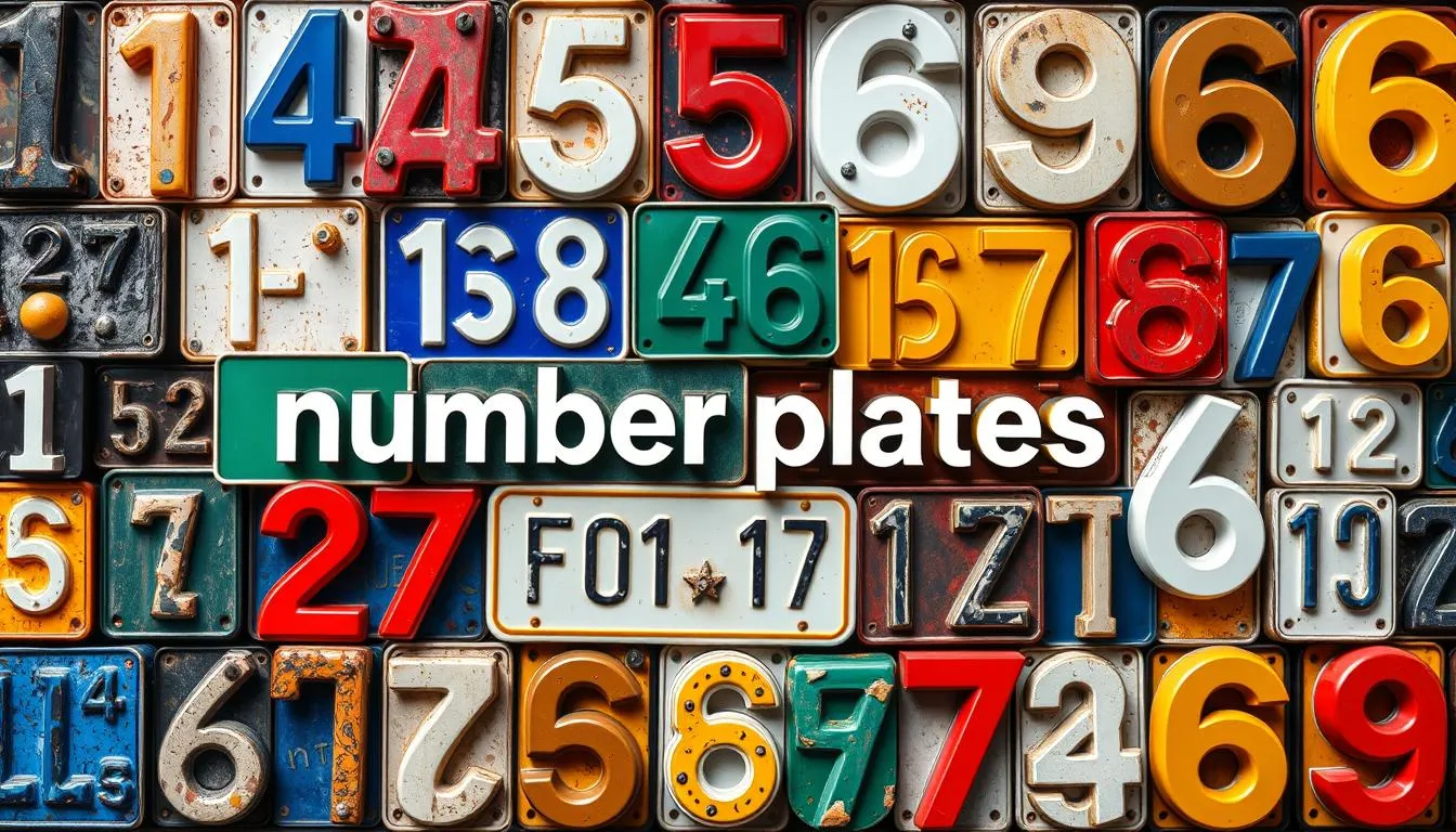 number plate supplies