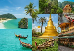 Temple and tropical landscape among Thailand travel highlights