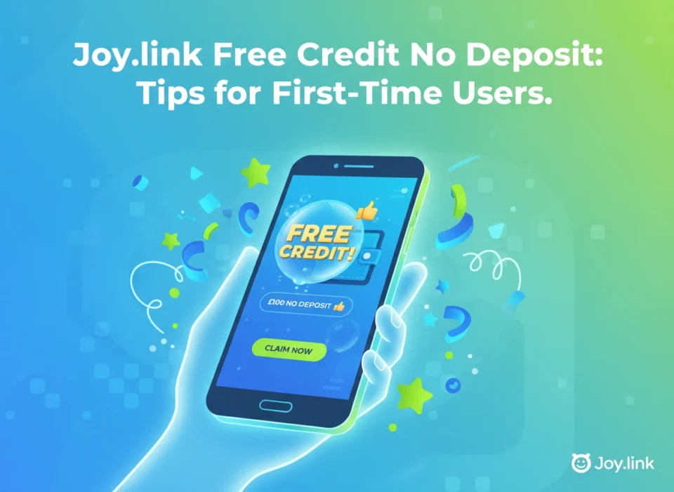 Joy.link Free Credit No Deposit: Tips for First-Time Users