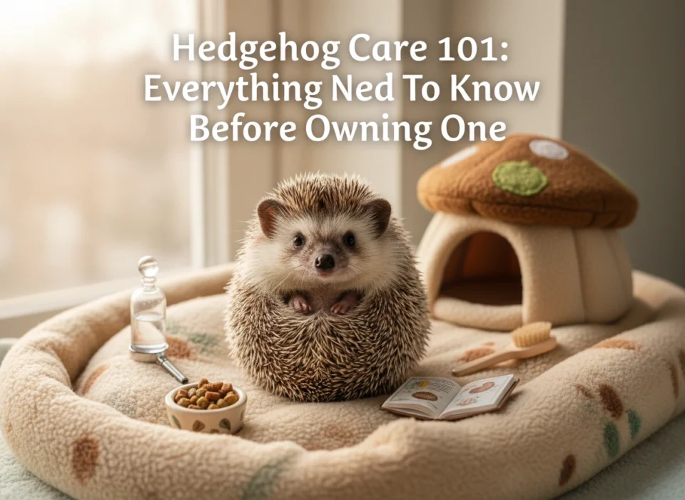 Hedgehog Care 101: Everything You Need to Know Before Owning One