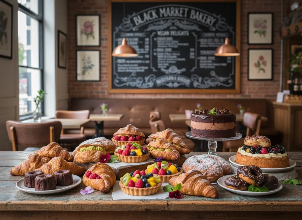Exploring Vegan Pastries: A Delicious Journey at Black Market Bakery