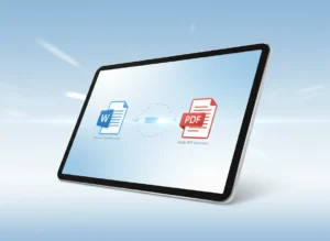 Steps to convert a Word document to PDF