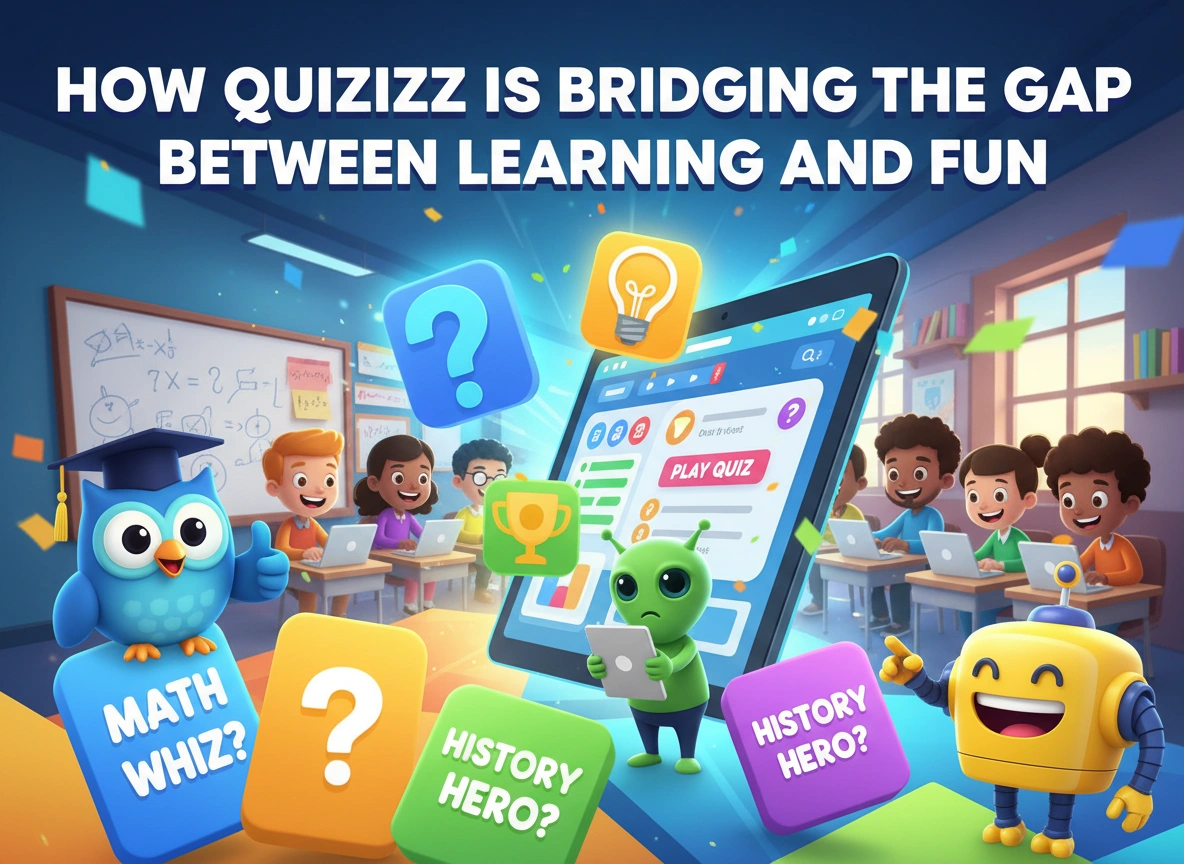 Interactive learning with Quizizz