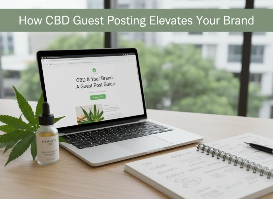 How CBD Guest Posting Elevates Your Brand