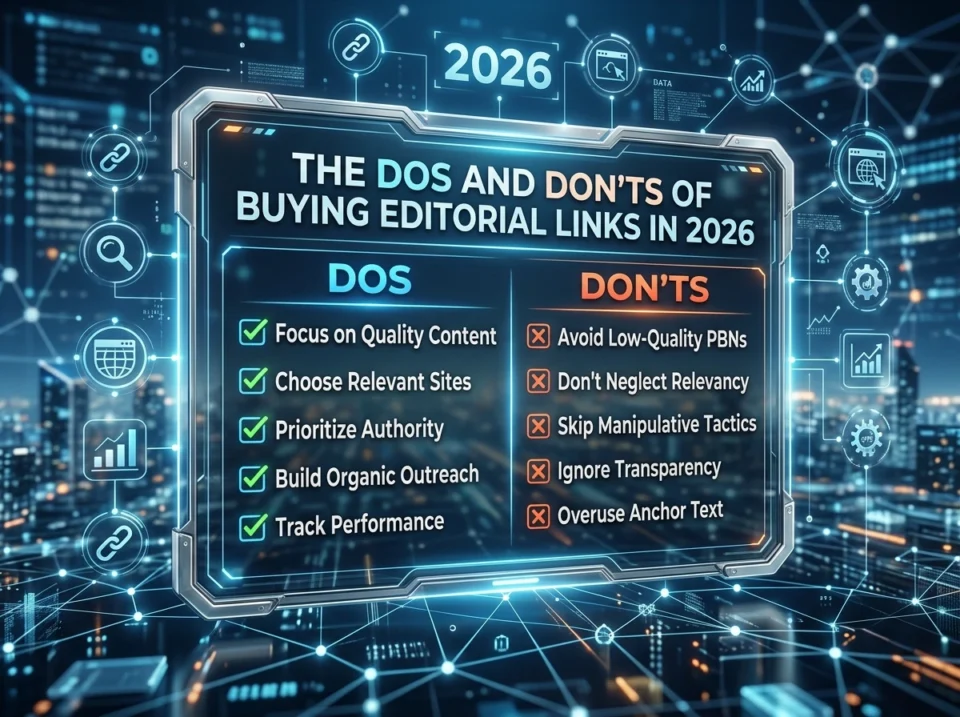The Dos and Don’ts of Buying Editorial Links in 2026