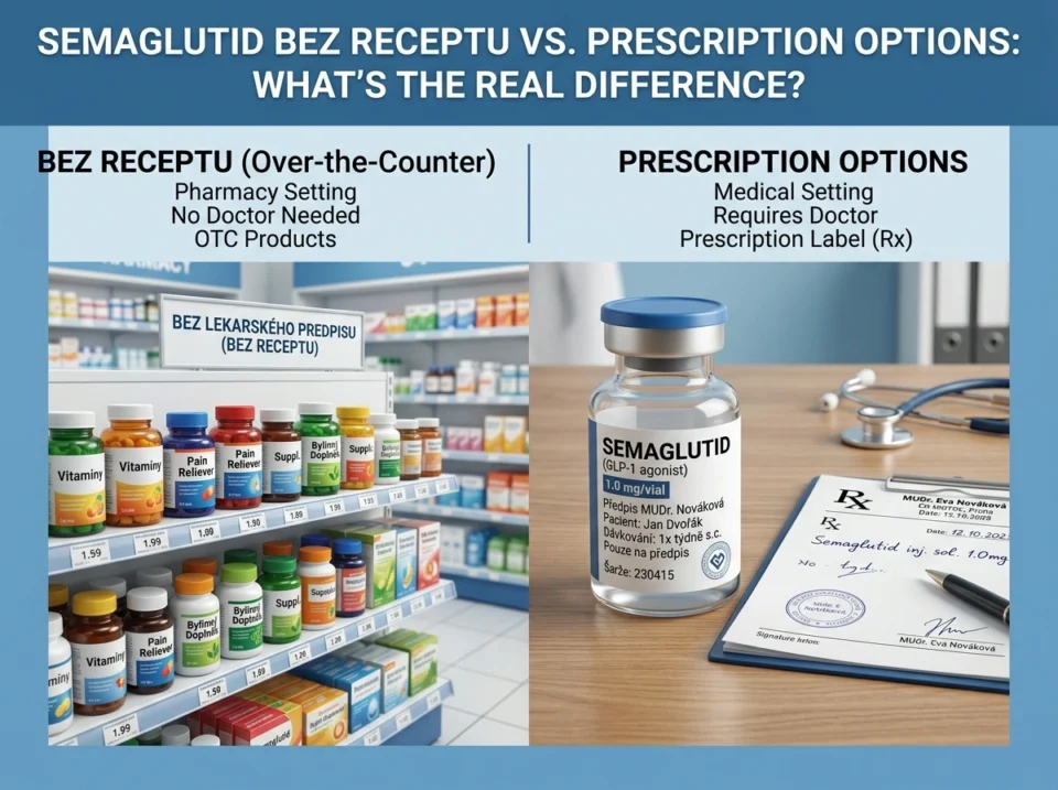 Semaglutid Bez Receptu vs. Prescription Options: What's the Real Difference?