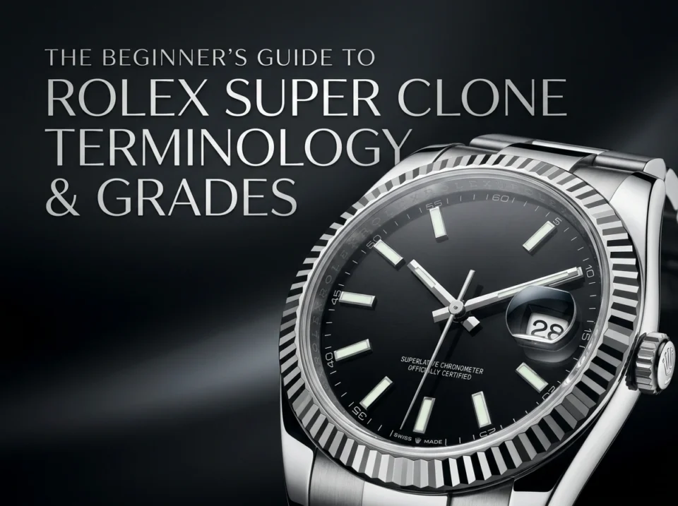 The Beginner's Guide to Rolex Super Clone Terminology and Grades